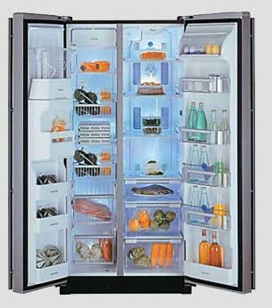 Poliuretanska pena kot izolacija hladilnih naprav.